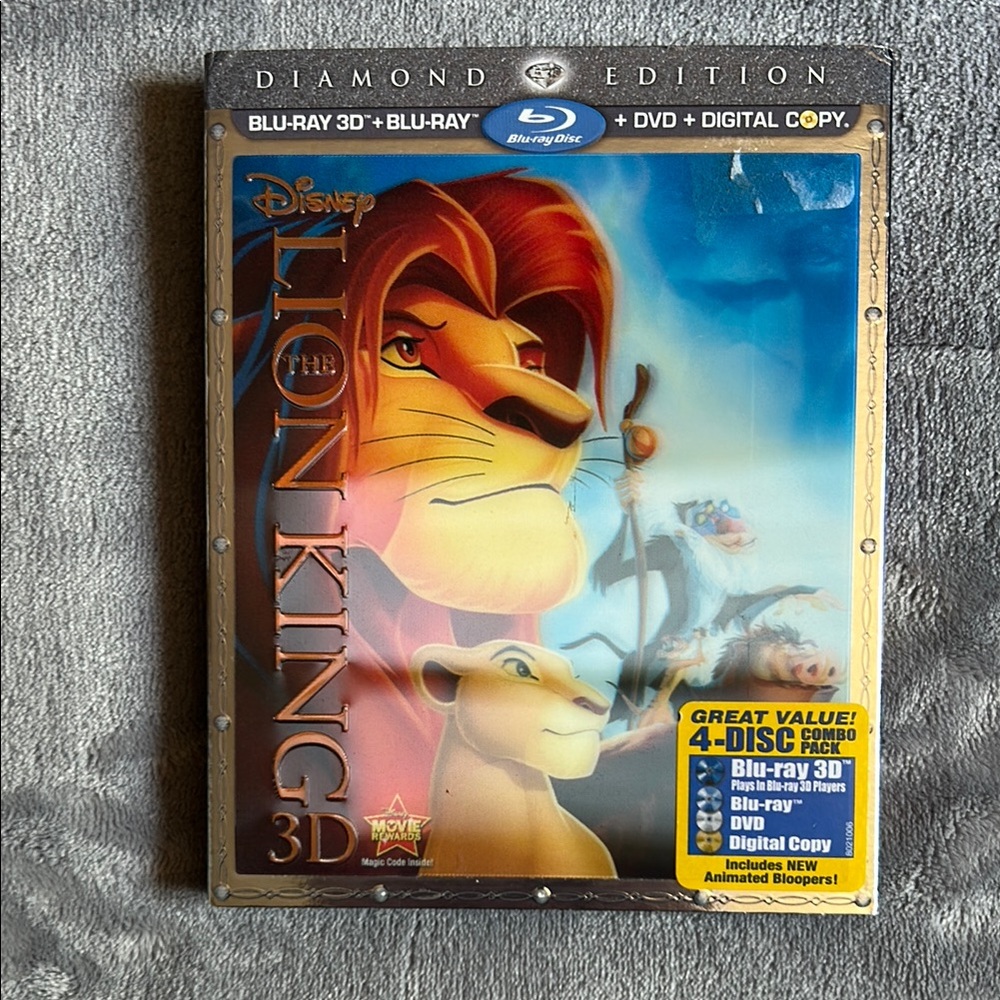 Disney The Lion King 3D Blu-ray Combo Pack